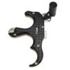 Automatic 3-Finger Bow Release Metal Thumb Release Compound Bow Release Aid Trigger (Black) view 1