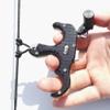 Automatic 3-Finger Bow Release Metal Thumb Release Compound Bow Release Aid Trigger (Black) view 2