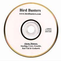 BirdBusters BirdsGottaGo Distress & Predator Calls CD - Starling Crows Grackle Red Tail Goshawk- Scare Away starlings Crows and grackles