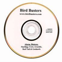 BirdBusters BirdsGottaGo Distress & Predator Calls CD - Starling Crows Grackle Red Tail Goshawk- Scare Away starlings Crows and grackles