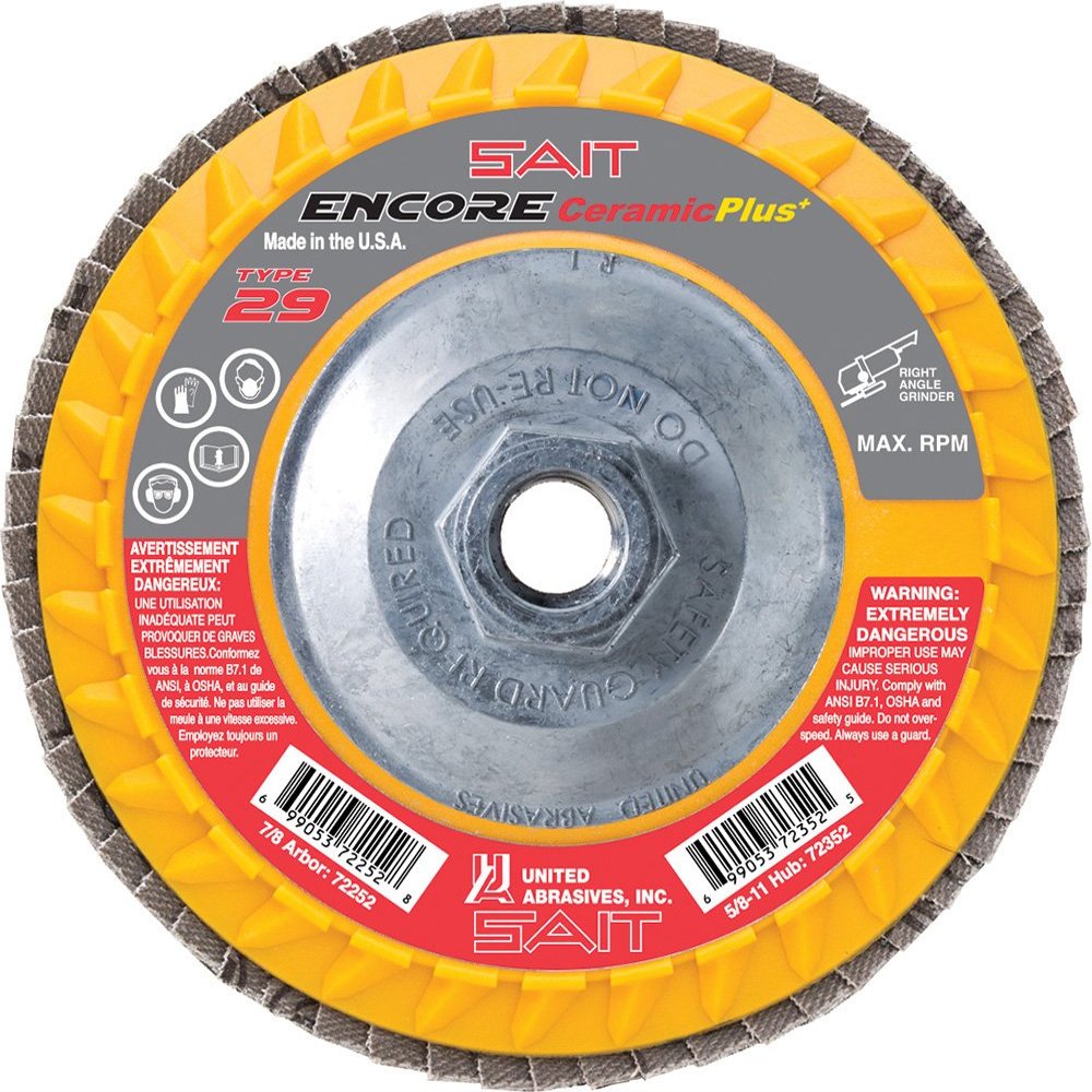 ENCORE CER+ T29 4.5x5/8-11 40X (QTY: 10)