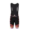 Uriah Women's Cycling Bib Shorts Black 3D Coolmax Gel Padded Zebra Lines Size M(CN) view 3