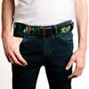 Buckle-Down Kid's Web Belt Poison Ivy 1.0" Accessory, poison Ivy, 1.0" Wide - Fits up to Kids Size 20 view 2