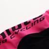 Uriah Women's Cycling Bib Shorts Black 3D Coolmax Gel Padded Waves Pink Size L(CN) view 4