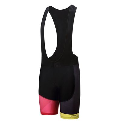 Uriah Women's Cycling Bib Shorts Black 3D Coolmax Gel Padded Red Black Size 4XL(CN)