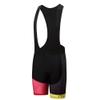 Uriah Women's Cycling Bib Shorts Black 3D Coolmax Gel Padded Red Black Size 4XL(CN) view 1