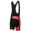 Uriah Women's Cycling Bib Shorts Black 3D Coolmax Gel Padded Red Black Size 4XL(CN) view 3