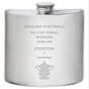 I LUV LTD 6oz Pewter Hip Flask for Everton FA Cup Winner 1983-84 view 1