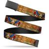 Buckle-Down Kid's Web Belt Tattoo Johnny Blonde 1.0" Accessory, tattoo Johnny blonde, 1.0" Wide - Fits up to Kids Size 20 view 1