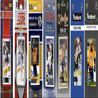 C&I Collectables NHL Nashville Predators PREDATORS717TS Men's Sports Related Trading Cards, Brown, One Size