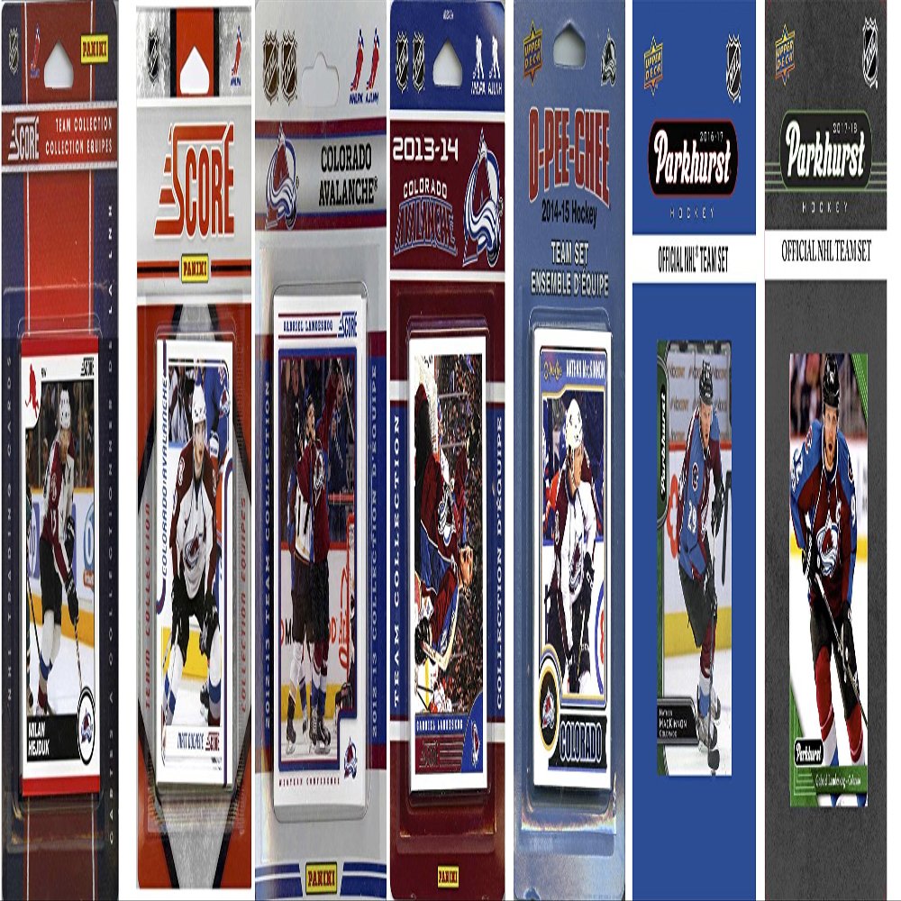 NHL Colorado Avalanche AVALANCHE717TS Men's sports related trading cards, Brown, One Size