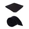 3 Pcs Vest - Tie - Hankie Men's Fashion Formal Dress, Black, Size XXXX-Large view 3