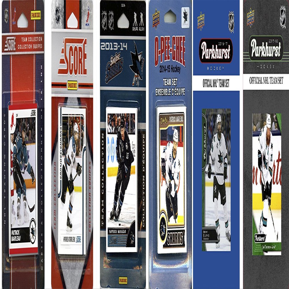 C&I Collectables NHL San Jose Sharks SHARKS617TS Men's Sports Related Trading Cards, Brown, One Size