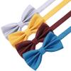 AUSKY 8 PACKS Elegant Adjustable Pre-tied Bow Ties for Men Boys (1&4&5&6&8 Pack for option) (O) view 2