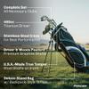 Precise S7 Men's Complete Right Handed Golf Club Set | Complete Regular & Tall Mens Golf Clubs Set | with 4 HC's, Lightweight Shafts & Spacious Stand Bag w/Storage Pockets & Dual Straps for Carrying view 2