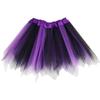 Jastore Girls Layered Stars Sequins Tutu Skirt Princess Ballet Dance Dress for 2-8 Years(Purple Black) view 1