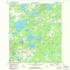 YellowMaps Lake Ada MN topo map, 1:24000 Scale, 7.5 X 7.5 Minute, Historical, 1971, Updated 1991, 27.2 x 21.2 in - Tyvek view 1