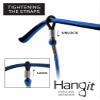 Avitron Elegant Eyeglass, Sunglass Strap-Chain- Retainer Braided, Sports Band, Black 3 Pack - PU Leather For Men Women By HANGIT view 3