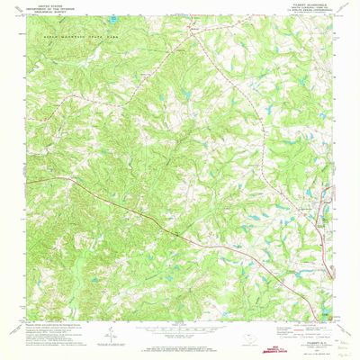 YellowMaps Filbert SC topo map, 1:24000 Scale, 7.5 X 7.5 Minute, Historical, 1971, Updated 1973, 26.8 x 21.9 in - Tyvek