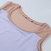 117141026 Fashion Mesh Leotards Elegant Ballet Leotards Tank Leotards (Light Purple, M) view 4