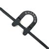Archery Ultra Metal Release D Loop Compound Bow Ring String Nock Arrow U Rope (Black) view 1