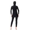 TianMai Hot New Surfing Suit Long Sleeve Muslim Swimwear Islamic Modest Swimsuit Beachwear Burkini Lady Rash Guard Costume (Black, Int'l 2XL,US Size 10-12) view 3
