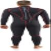 Cressi Maya 2.5 mm Man Monopiece Wetsuits, Black/Red, 3XL view 2