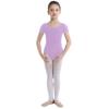 Freebily Kids Girls Short/Long Sleeve Basic Gymnastics Leotard Active Shirt Ballet Dance Leotard Athletic Tank Tops Purple 3 Years view 2