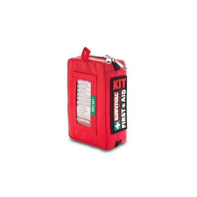 SURVIVAL Compact First Aid Kit - Emergencies Small Kits for Car, Hiking, Camping, Sports, Cycling, Mountain Biking, Mountaineering -27 Pieces