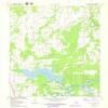YellowMaps Lake Mc Alester OK topo map, 1:24000 Scale, 7.5 X 7.5 Minute, Historical, 1971, Updated 1978, 27.4 x 22.5 in - Tyvek