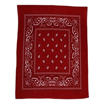 bandannas, handkerchief, scarf, bandana, neckerchief (Burgundy, 3)