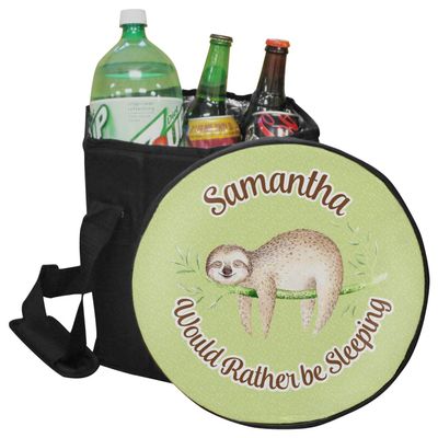 YouCustomizeIt Personalized Sloth Collapsible Cooler & Seat