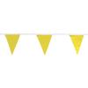 Presco Standard Pennant Flags: 9 in. x 12 in. Pennant / 60 ft. Strand / 1 Color (Yellow) view 1