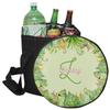 YouCustomizeIt Personalized Tropical Leaves Border Collapsible Cooler & Seat view 1