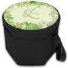 YouCustomizeIt Personalized Tropical Leaves Border Collapsible Cooler & Seat view 2