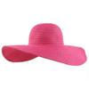 GREFER Women Summer Foldable Wide Large Brim Floppy Beach Hat Sun Straw Hat view 1