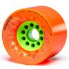 Orangatang Caguama 85 mm Longboard Wheels for Cruising, DIY Electric Skateboards, Eboards (Orange, Set of 4) view 1