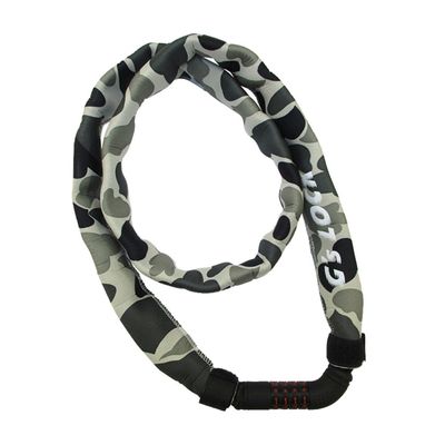 Gorin GS-8-1200 Neoprene Cover Dial Chain Lock, Urban Camouflage (GCM)