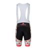Uriah Women's Cycling Bib Shorts White 3D Coolmax Gel Padded Flower Sea Size M(CN) view 2