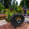 Rico Industries NFL Jacksonville Jaguars Black Deluxe Grill Cover Deluxe Vinyl Grill Cover - 68" Wide/Heavy Duty/Velcro Staps view 2