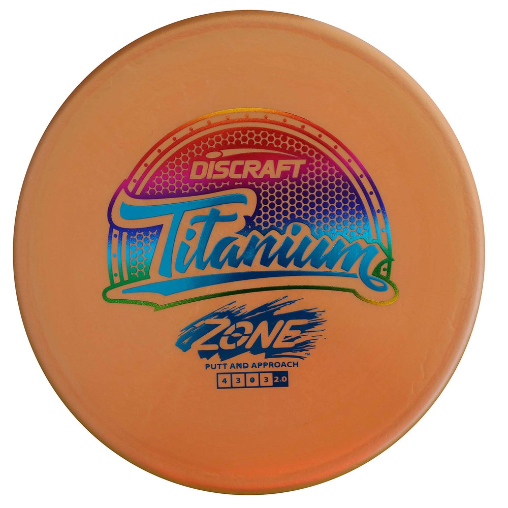 Discraft TIZONE-173-174 Zone Titanium Zone Putter, Assorted