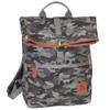 Buxton Expedition II Huntington Gear Fold-Over Backpack, Grey view 1
