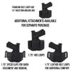 Outlaw Holsters Stealth Black USA Holster Outside The Waistband (OWB) Carry- Custom Fit More Than 200 Different Handguns(Right-Hand, Taurus PT 140/111 Gen 1 w/TR11) view 4