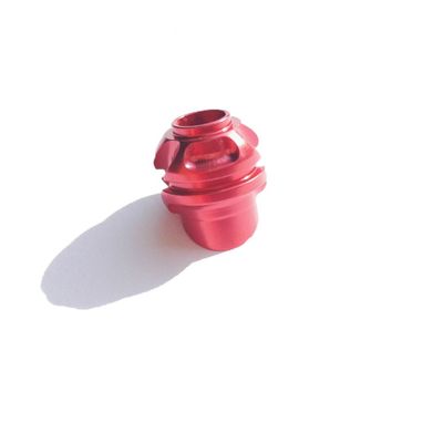MILAEM Archery 45 Degree Hooded Peep Sight Compound Bow Peep Sight Housing Clarifier Aperture Lens Inner Core Kits (Red)