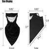 KINGREE Balaclava Ski Mask, Motorcycle Helmets Liner Neck Gaiter, Quick-Dry Half Masks view 3