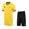 KELME Pro Soccer Referee Jersey Uniform Short Sleeve - Includes Ref Shirt and Shorts (X-Large, Yellow) view 1