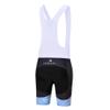 Uriah Women's Cycling Bib Shorts White 3D Coolmax Gel Padded Black Blue Size S(CN) view 2