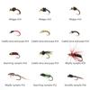 BASSDASH Fly Fishing Flies Kit Fly Assortment Trout Bass Fishing with Fly Box with Dry/Wet Flies, Nymphs, Streamers, Popper view 4