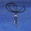 BRBAM Vintage Style Bolo Tie Western Cowboy Leather Rodeo Bolo Bola Tie Necktie for Man (Star Shield-S) view 4