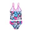 YiZYiF Big Girl's Youth Tie-Dye Swimwear Tankini Halter 2 Pieces Bathing Suit (8, Floral Blue) view 4